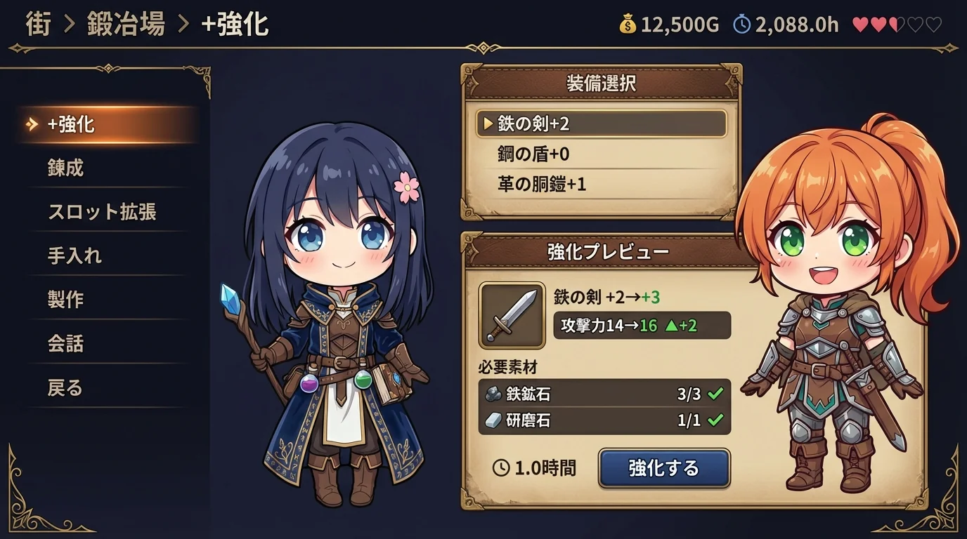 鍛冶場（+強化）